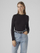 Bluzë e zezë slim fit për femra Vero Moda 10295141
