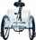 Преклопен велосипед 3-KOOWY 24", Shimano 6 брзини, црн