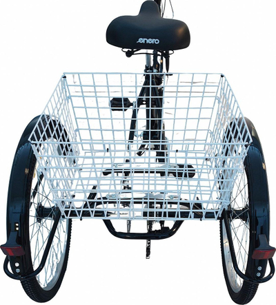 Преклопен велосипед 3-KOOWY 24", Shimano 6 брзини, црн