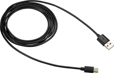 Kabllo USB në Type C Canyon CNE-USBC4, 1.8m, për karikim dhe data, i zi