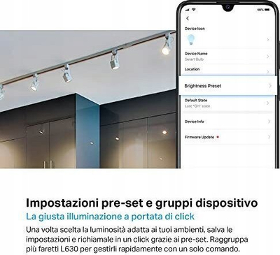 Spote të zgjuara Wi‑Fi Tapo L630, GU10, 3.7W, shumëngjyrëshe