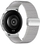 Rrip ore Forcell Strap F-DESIGN FS11, 22 mm, çelik inoks magnetik, argjendtë