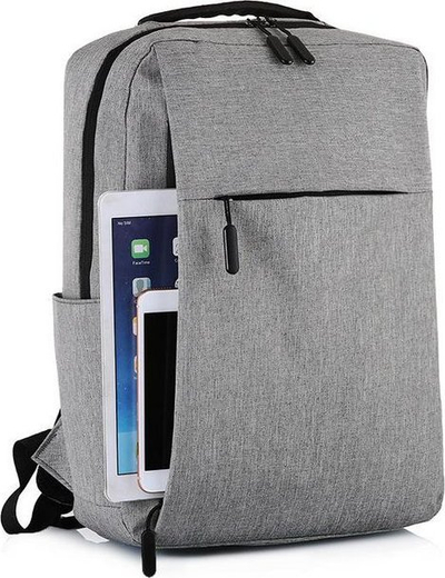 Ранец за лаптоп ESTUFF GLB203622, 15.6", со USB приклучок, сив