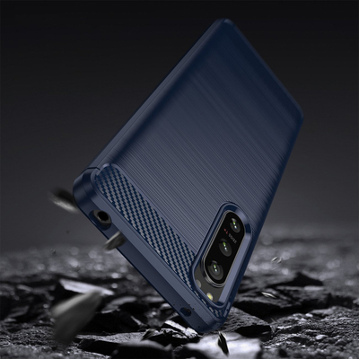 Maskë telefoni Hurtel Thunder Case Xiaomi 12 Lite, silikoni i fortë, kundër goditjeve, e zezë