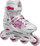 Ролери Roces Jokey 3.0 Girls, прилагодливи, ABEC 3, бели розови