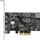 Kartë kontrolluese USB DeLOCK 90059, PCI Express x4, 4x USB Type C 1x USB Type A, low profile