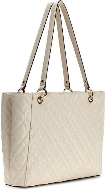 Çantë shpinë Guess Isemay Quilted Shopper, e zezë