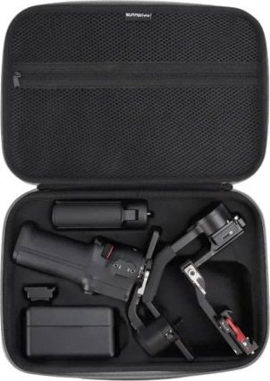 Çantë për ta çu me vete Sunnylife për DJI RS 3 Mini, me ndarje mrena, mbyllje me zinxhir, e zezë