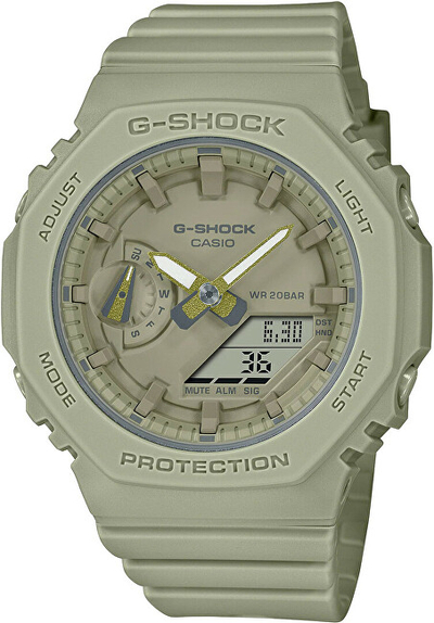 Orë dore për femra Casio G-Shock Original Carbon Core Guard GMA-S2100BA-3AER (619), e gjelbër