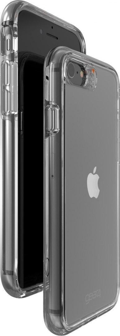 Mbrojtëse telefoni Gear4 Crystal Palace për iPhone SE 3 2 1 8 7 6s 6, transparente