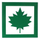 Sticker magnetik No Name Magnetic Sign Green Leaf, sinjalistikë dekorative, jeshile