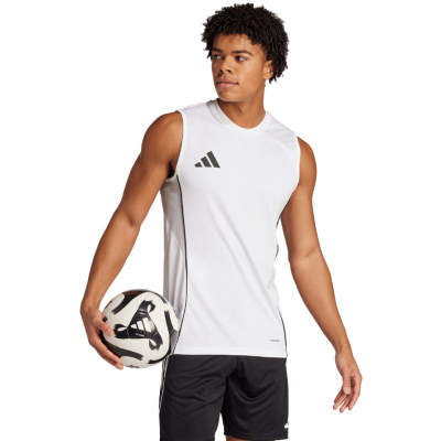 Маица без ракави Adidas Tiro 25 Competition JJ1522, машки, полиестер, сина