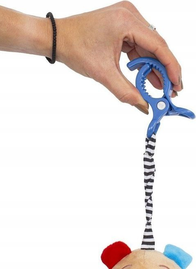 Lodër interaktive për karrocë Baby Mix, ari pelushi, me pasqyrë, shumëngjyrëshe