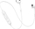 Kufje wireless Usams Series LN, Bluetooth, 4 orë bateri, të bardha