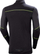 Bluzë termike Helly Hansen Lifa Merino me zinxhir gjysmë, lesh Merino, e zezë