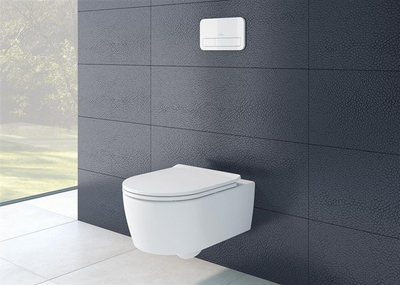 Set WC Sourcing Soul WWC Combi Pack 4656HR01, me rezervuar, i bardhë