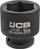 Gozhdë goditëse JCB 3/4", 36mm, 6 pika, e zezë