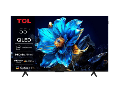 TV TCL QLED 55T69C, 55\", 4K Ultra HD, Google TV, i zi