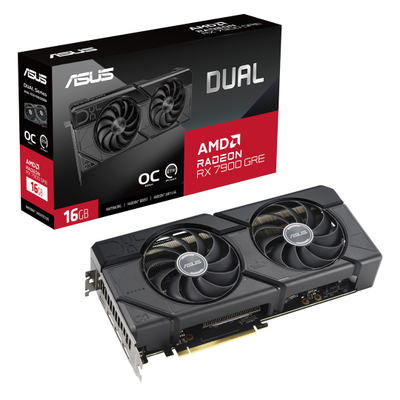 Kartë grafike ASUS Dual AMD Radeon RX 7900 GRE, 16 GB GDDR6