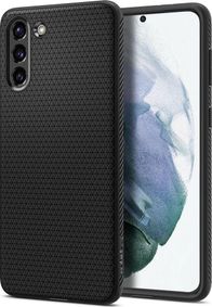 Mbrojtëse telefoni Spigen Case Liquid Air, Galaxy S21+,e zezë (8809756642340-ACS02386)