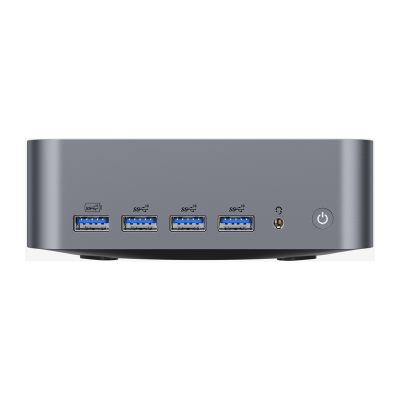 Mini PC GEEKOM GT1 MEGA, Intel Core Ultra 9 185H, 16GB RAM, 1TB SSD, gri