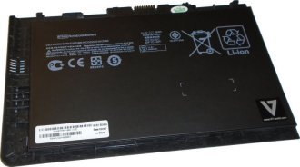 Bateri laptopi V7 H-687945-001-V7E, Li-ion, për HP EliteBook, e zezë
