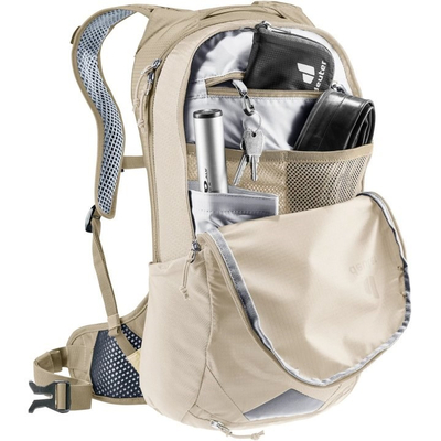 Çantë biçiklete Deuter Race Air 10, 10L, sistem Aircomfort, ngjyrë alu greystone