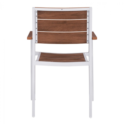Kolltuk alumini BRONCA, 54.2×59×83.5 cm (HM5130.02), bardhë