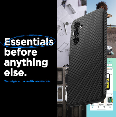Маска Spigen Liquid Air за Samsung Galaxy A54 5G, црна
