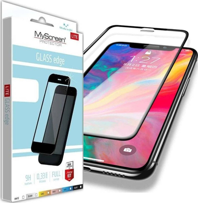 Xham mbrojtës MyScreen për Xiaomi Mi 10T 10T Pro 10T Lite, xham i temperum, 9H, me kornizë të zezë