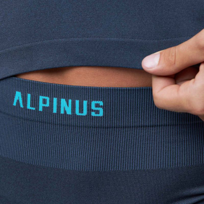 Pantallona termale Alpinus Tactical Gausdal M për burra, Quick Dry, të zeza