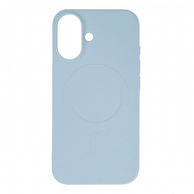 Mbrojtëse telefoni Wozinsky Liquid Silicone MagSafe për Samsung Galaxy S24 FE, silikon i lëngët, e hollë, blu e çelët
