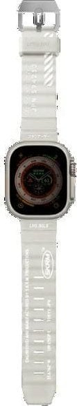 Rrip dore për Apple Watch Skinarma Shokku Frost, 44 45 49mm, silikon, i tejdukshëm