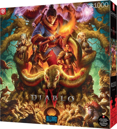 Puzzle Good Loot Diablo IV Horadrim, GDL24678, shumëngjyrësh