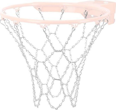 Rrjetë zinxhiri për basketboll NILS SDKR6, diametër 45 cm, çelik, ngjyrë argjendtë