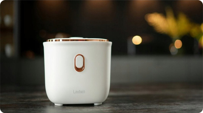Tenxhere orizi Lauben Multifunction Rice Cooker 1200WR, 1200W, funksion Keep Warm, e bardhë rose gold