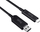 Kabllo USB Trust Iris, USB-A në USB-C, 10 m, i zi