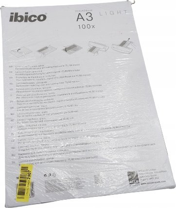 Fletë plastifikimi Ibico Basics Light, A3, 100 copë, transparente