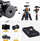 Kokë tripod-i K&amp;F CONCEPT BH-35L, 3D ball head, 15 kg, alumini, e zezë
