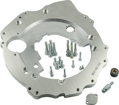 Pllakë adapteri gearbox BMW M57 në Nissan Patrol Y61 ZD30, alumini, manual