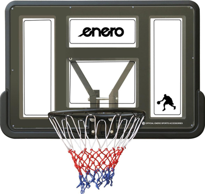 Panel basketbolli Enero Typhoon, 110 x 75cm, montim në mur, shumëngjyrësh