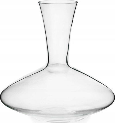 Decanter vere xhami, 24cm, diametër 25cm, transparent