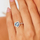 Unazë për femra Brosway Fancy Cloud Light Blue FCL128, e argjendtë/ e kaltër