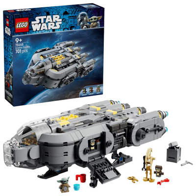 Lodër ndërtimi LEGO Star Wars Anzellan Starship 75445, set me figurina, shumëngjyrëshe