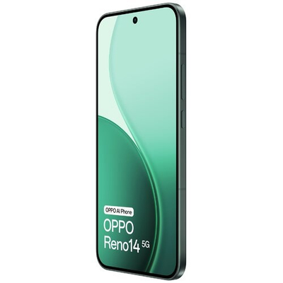 Телефон OPPO Reno14 5G, 6.59\", 512GB, зелен