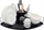 Tharës enësh për qoshe Brunbeste Corner Dish Dryer, i madh, i zi