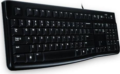 Tastierë Logitech K120, me kabllo, DE, e zezë