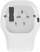Përshtatës universal udhëtimi Gembird 20W, 3 porta USB, prizë BE SHBA MB AU, i zi