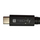 Kabllo USB 4 Gen 3 Techly, Type-C, 8K, 40Gbps, 0.8m, e zezë