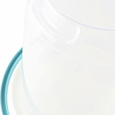 Kovë pastrimi Keeeper Mika, 10L, e rrumbullakët, transparente